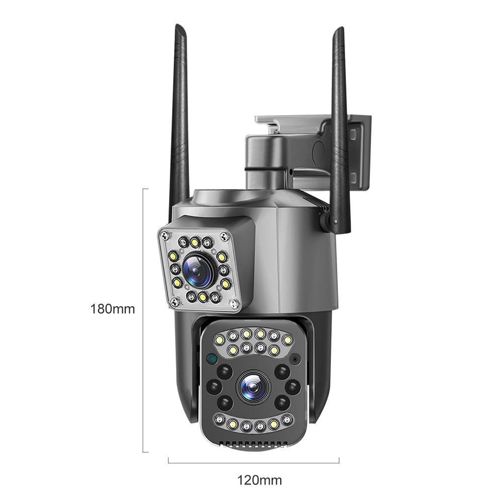 V380pro 4K 8MP Dual Lens Outdoor Waterproof CCTV Wireless PTZ Camera ...