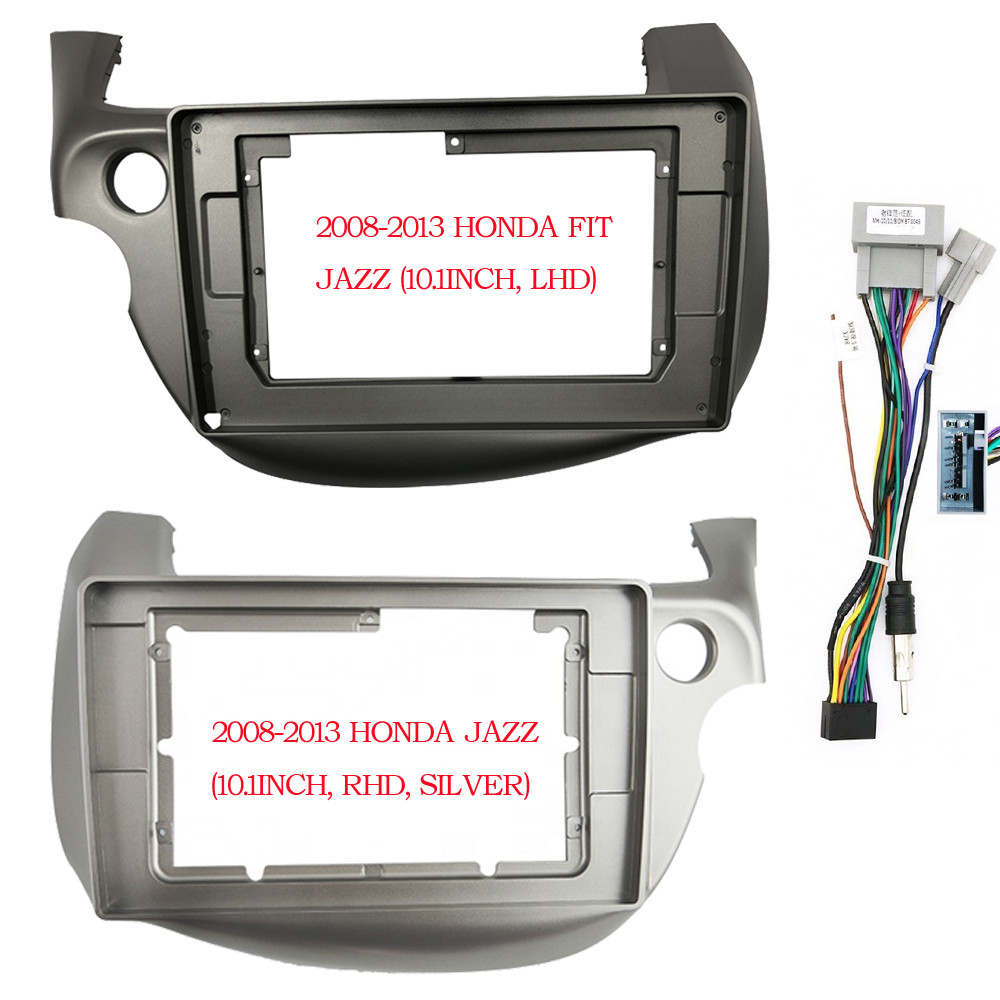 2 Din Car Fascia Panel Dash Mount Installation Double DVD Frame for