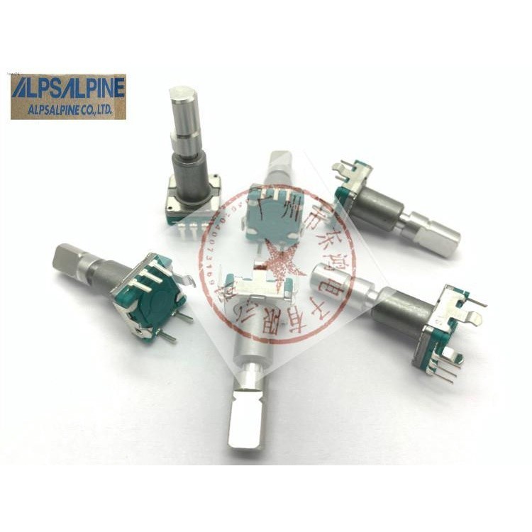 ALPS Alps EC11E156442N coding with switch 30 positioning 15 pulse shaft ...