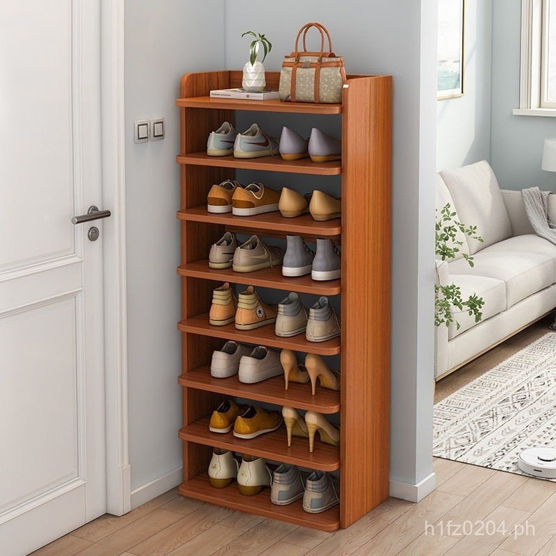 Entry-Level Narrow Household Shoe Rack with Dividers, Large Capacity ...