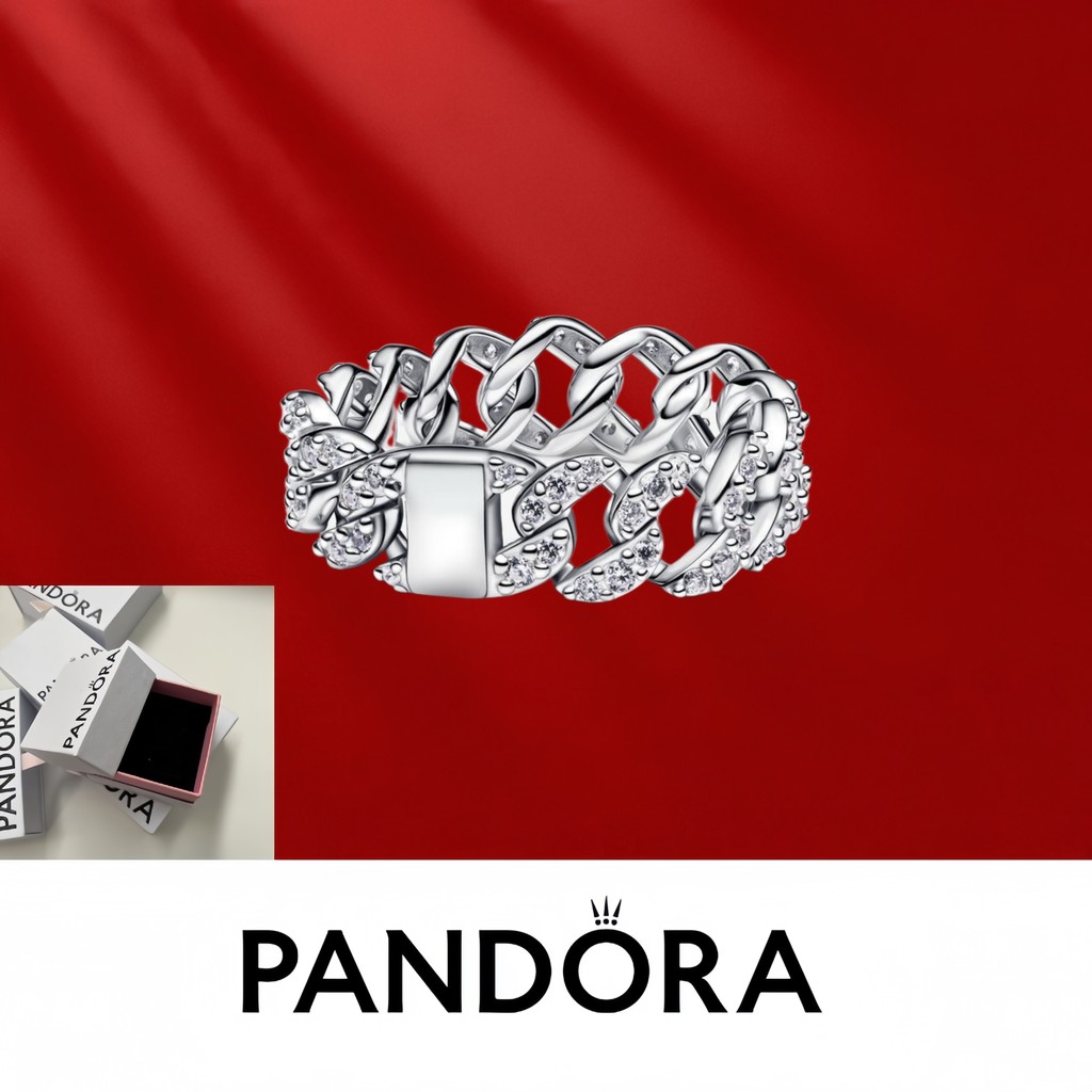 Pandora S925 sterling silver jewelry (with packaging box included) Pavé ...
