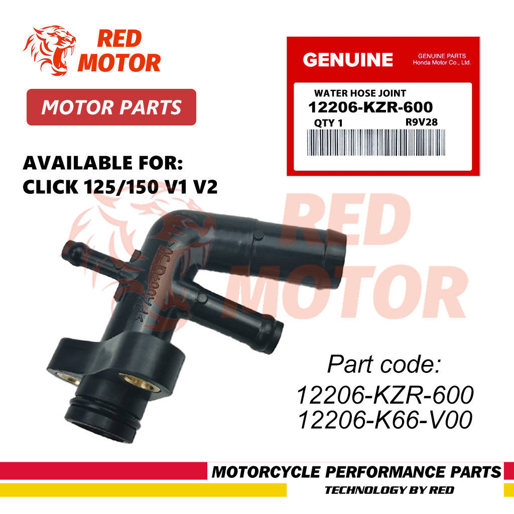 radiator joint comp Water Hose Joint Click125/150 V1/V2 VARIO 125 ...