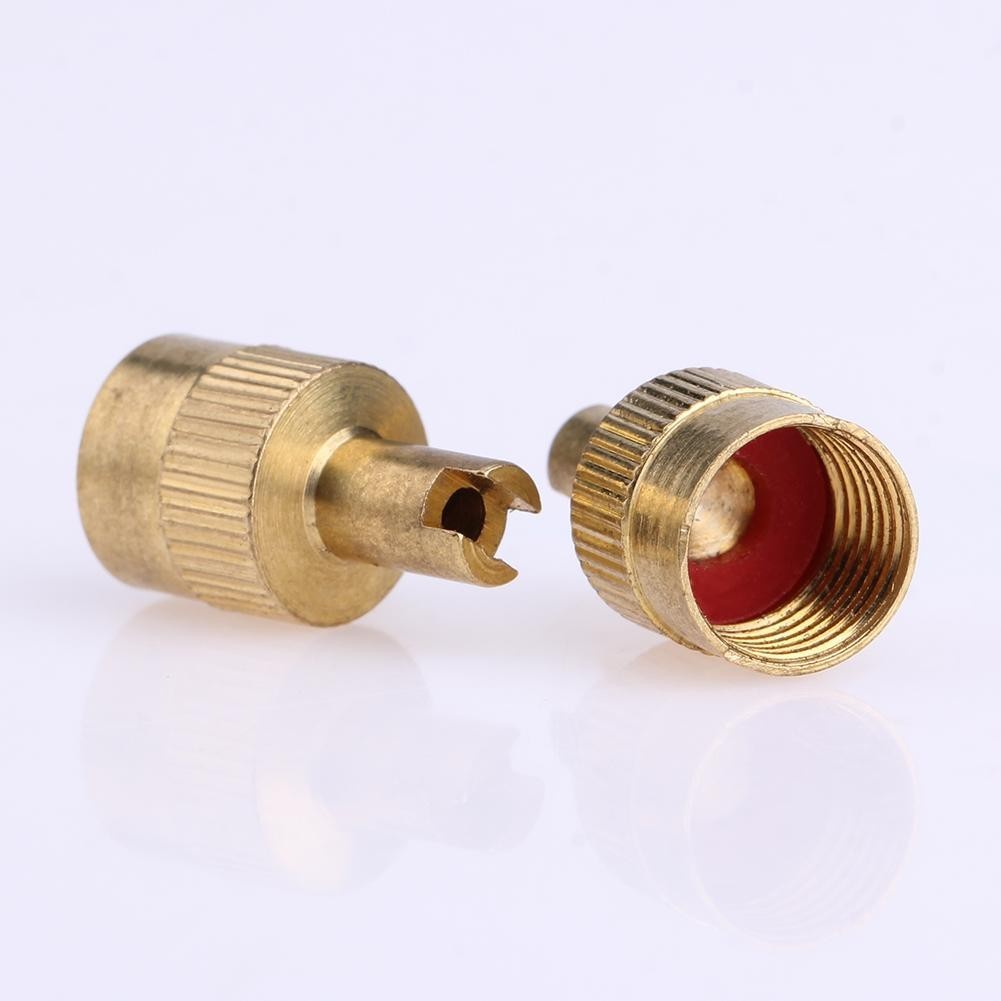 24/40/80pcs Slotted Head Valve Stem Caps with Core Remover Tool for Car ...