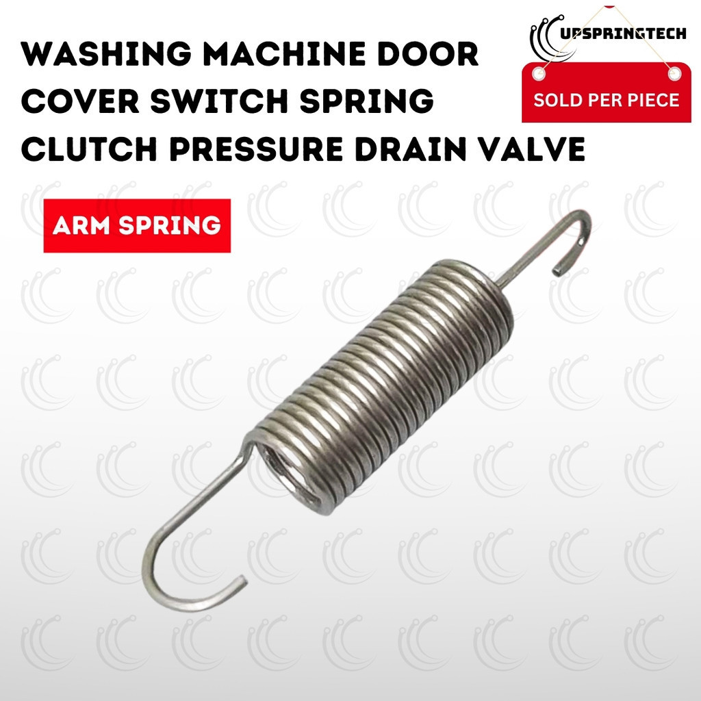 Washing Machine Door Cover Switch Spring Clutch Pressure Drain Valve ...