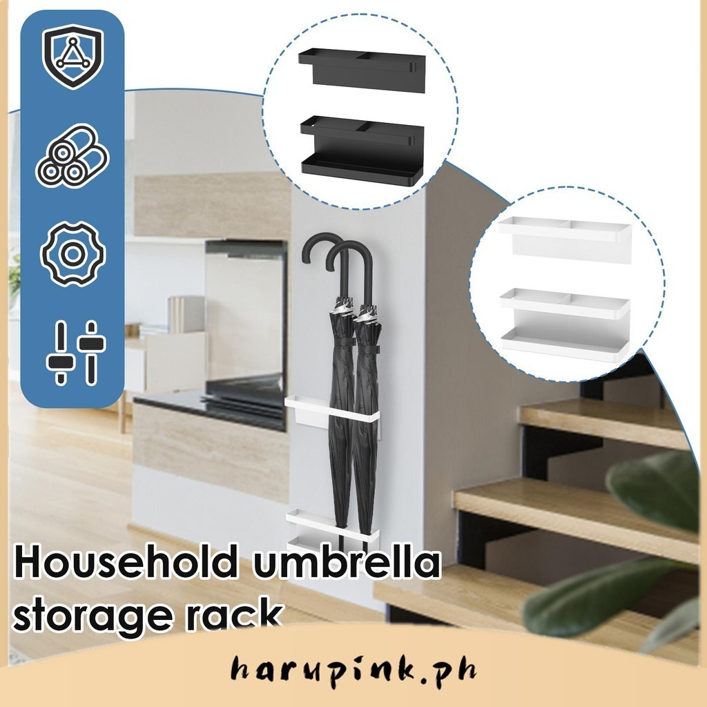 Umbrella Stand Holder No Punching Wall Mounted Umbrella Holder Height ...