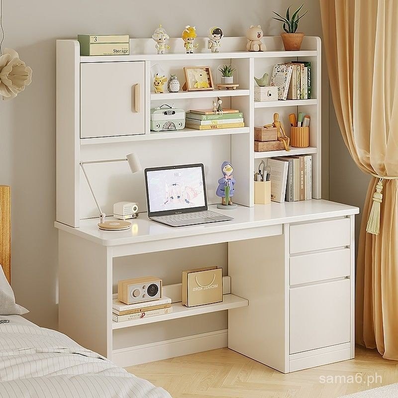 Study Table Student Desk Bookshelf Integrated Desk High School Student ...