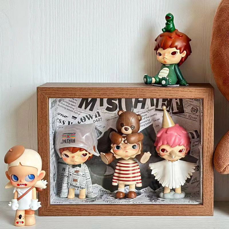 Blind Box Storage Display Photo Frame with Bracket, Creative DIY ...