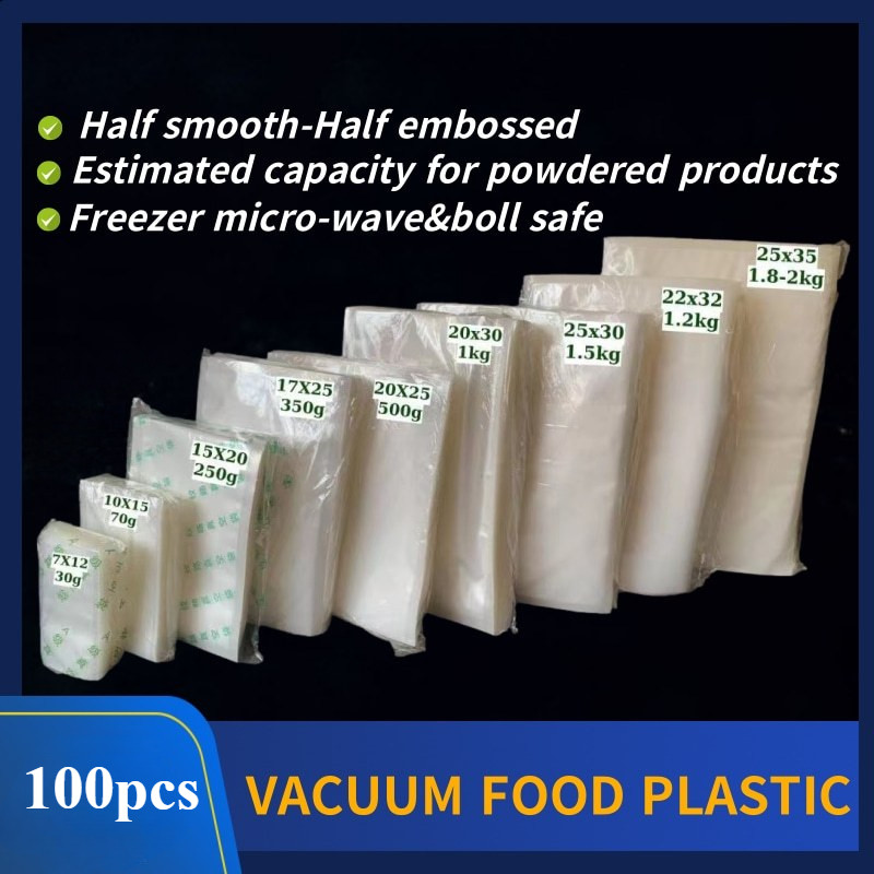 100pcs Vacuum Bag / Vacuum Pouch /Vacuum Sealer BPA Free, Commercial
