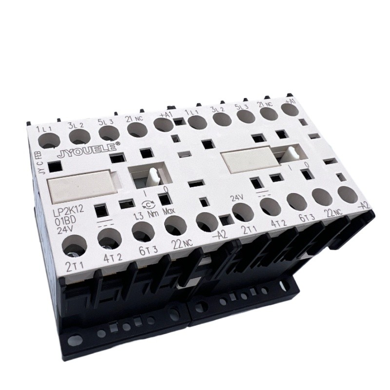 Reversible interlocking small DC contactor LP2K1201BD coil DC optional ...