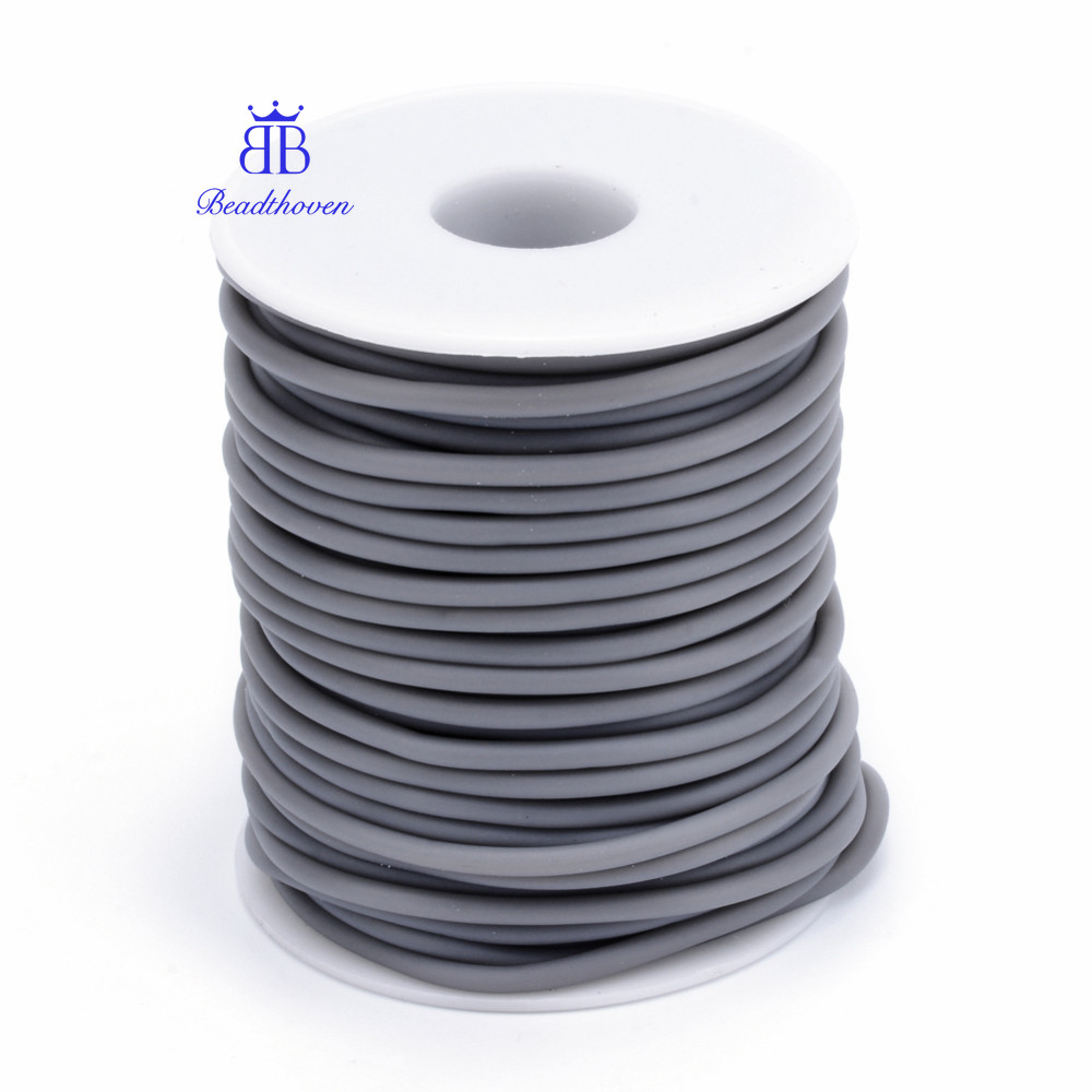 1Roll Hollow Pipe PVC Tubular Synthetic Rubber Cord Wrapped Around