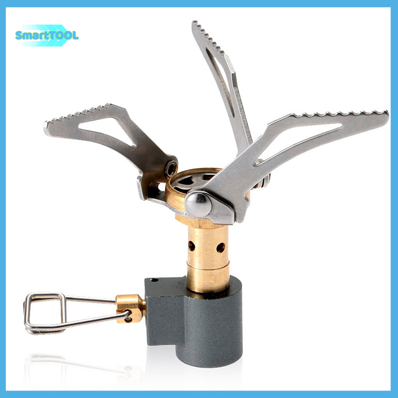 UTZN> Mini Gas Cooker Burner Lightweight Camping Hiking Gas Burner BRS