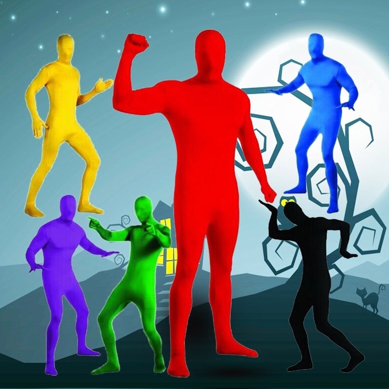 Adult Kids Ninja Full Jumpsuit Halloween Cosplay Costume Tights ...