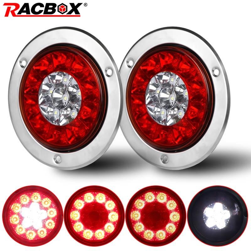 LED Trailer Tail Lights 12V 24V Turn Signal Truck Brake Light RV Car