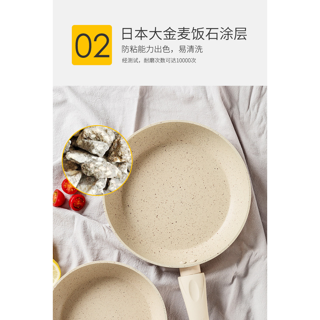 Nonstick Frying Pan Skillet, Omelet Pan, Healthy Non Toxic Cookware