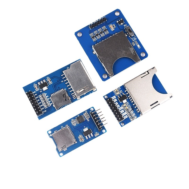Every SD card microcontroller module Micro SD card socket SPI interface ...