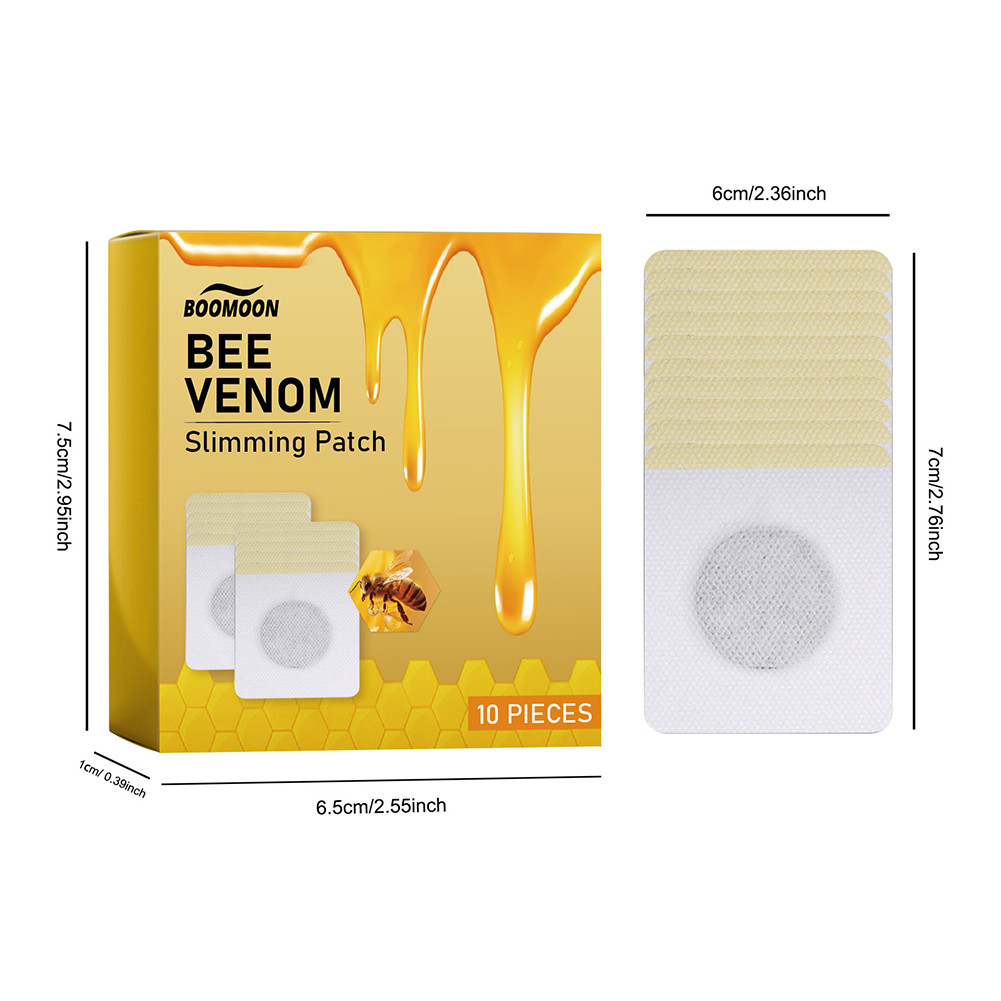 30Pcs Bee Venom Patches Fast Burning Fat Lose Weight Detox Sticker