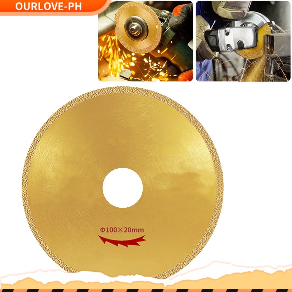 【OURLOVE】Brazed Saw Blade For Steel Metal Stone Iron Rebar Aluminum
