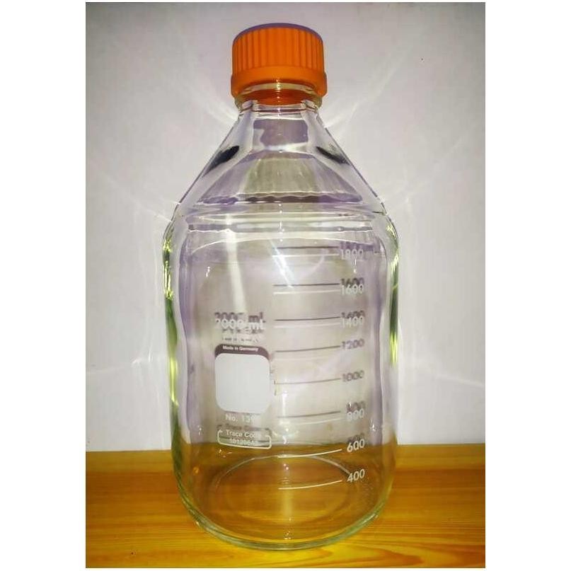 1L Orihinal Na PYREX Glass Reagent Media BottleBorosilicate material ...
