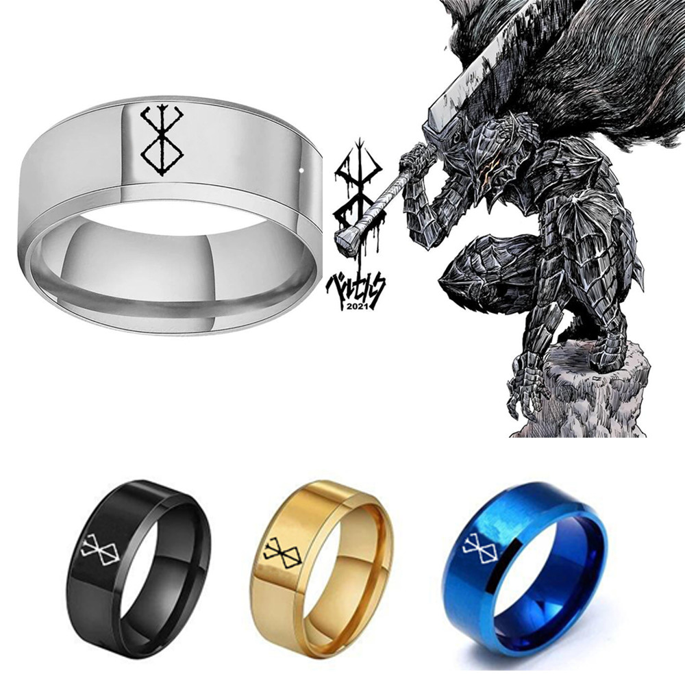 Anime Game Berserk Rings Guts Halloween Fashion Man Woman Cosplay ...