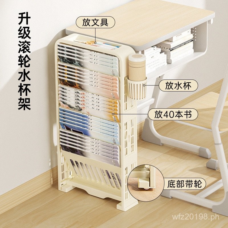 Standing Student Bookshelf Desk Side Book Storage Classroom Wholesale ...