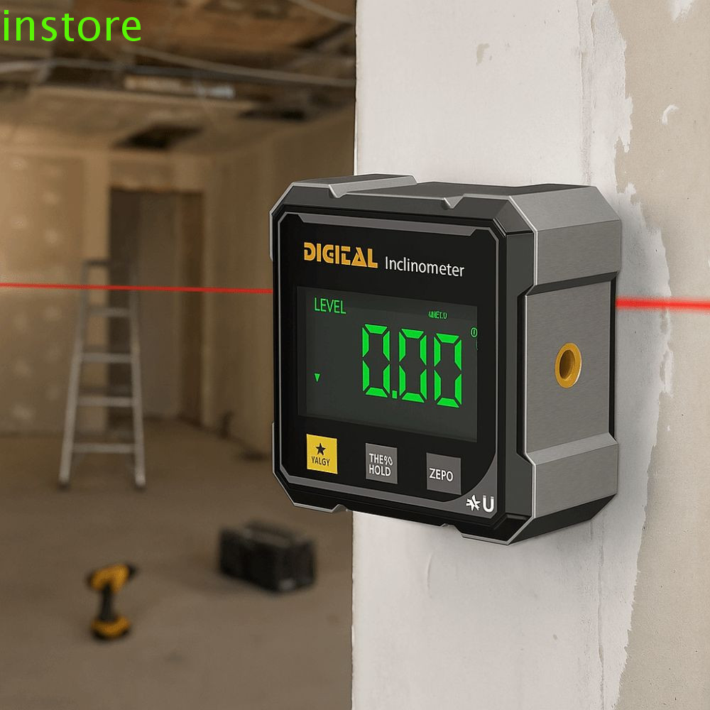 INSTORE Display Angle Gauge, Four Sided Digital Display Level ...