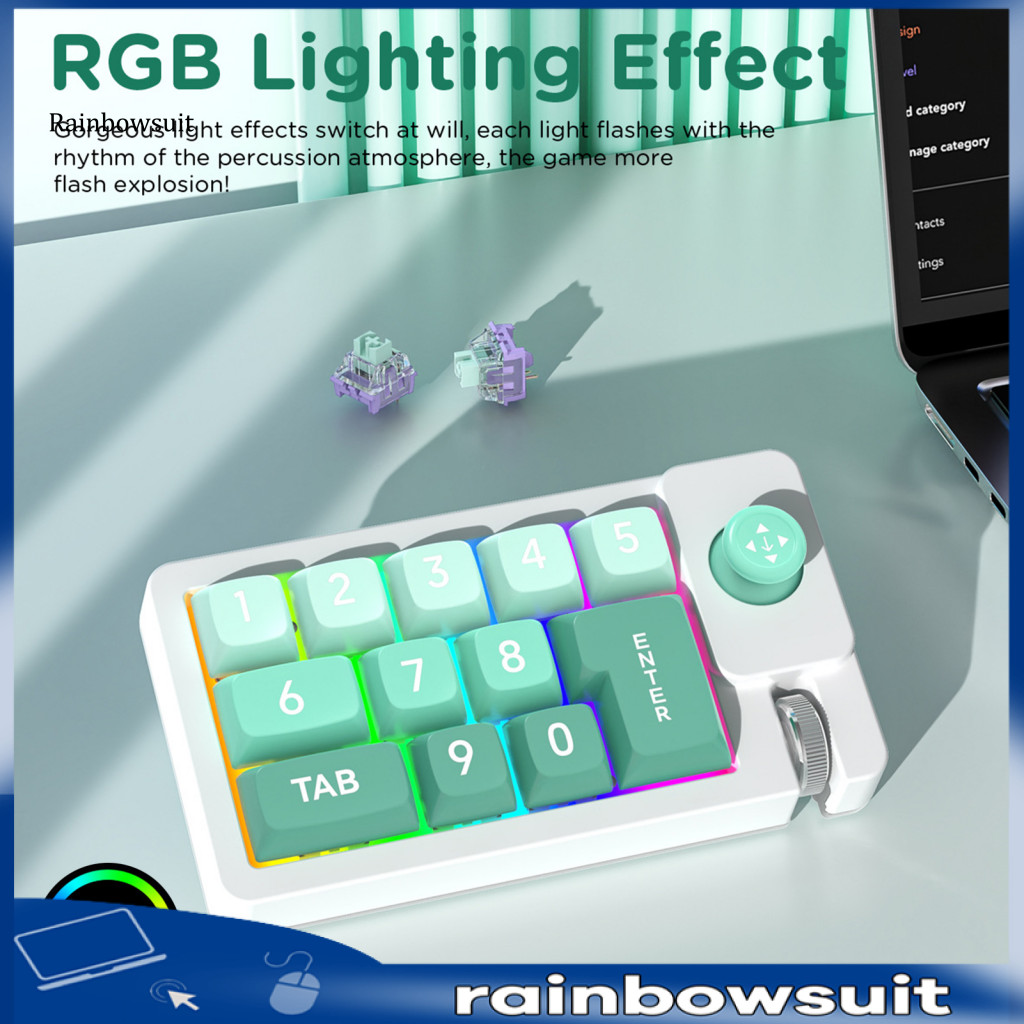 [RB] Illuminated Hot-swappable Gaming Keyboard Mechanical Gaming ...