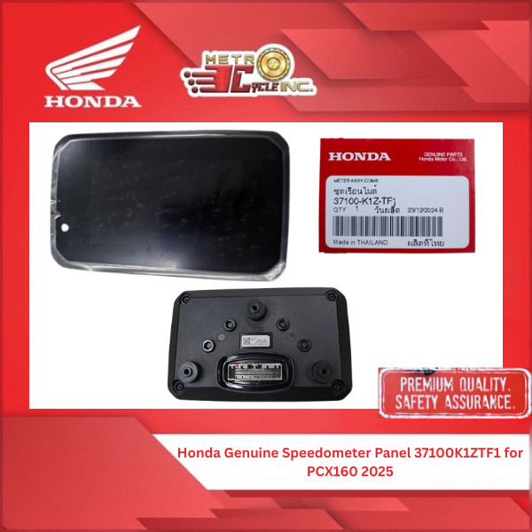 Honda Genuine Speedometer Panel 37100K1ZTF1 for PCX160 v2 RoadSync ...