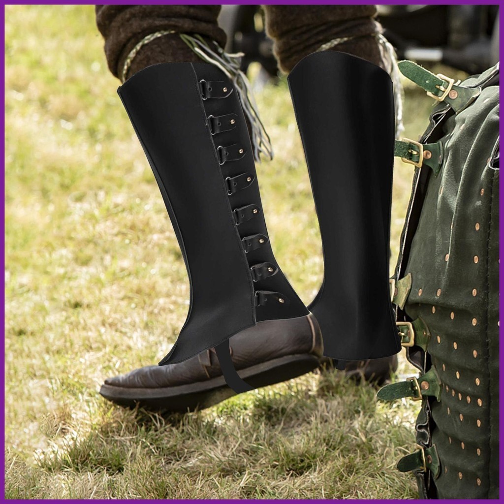 Medieval Boot Covers Over The Shoe Costume Boots Retro Renaissance ...