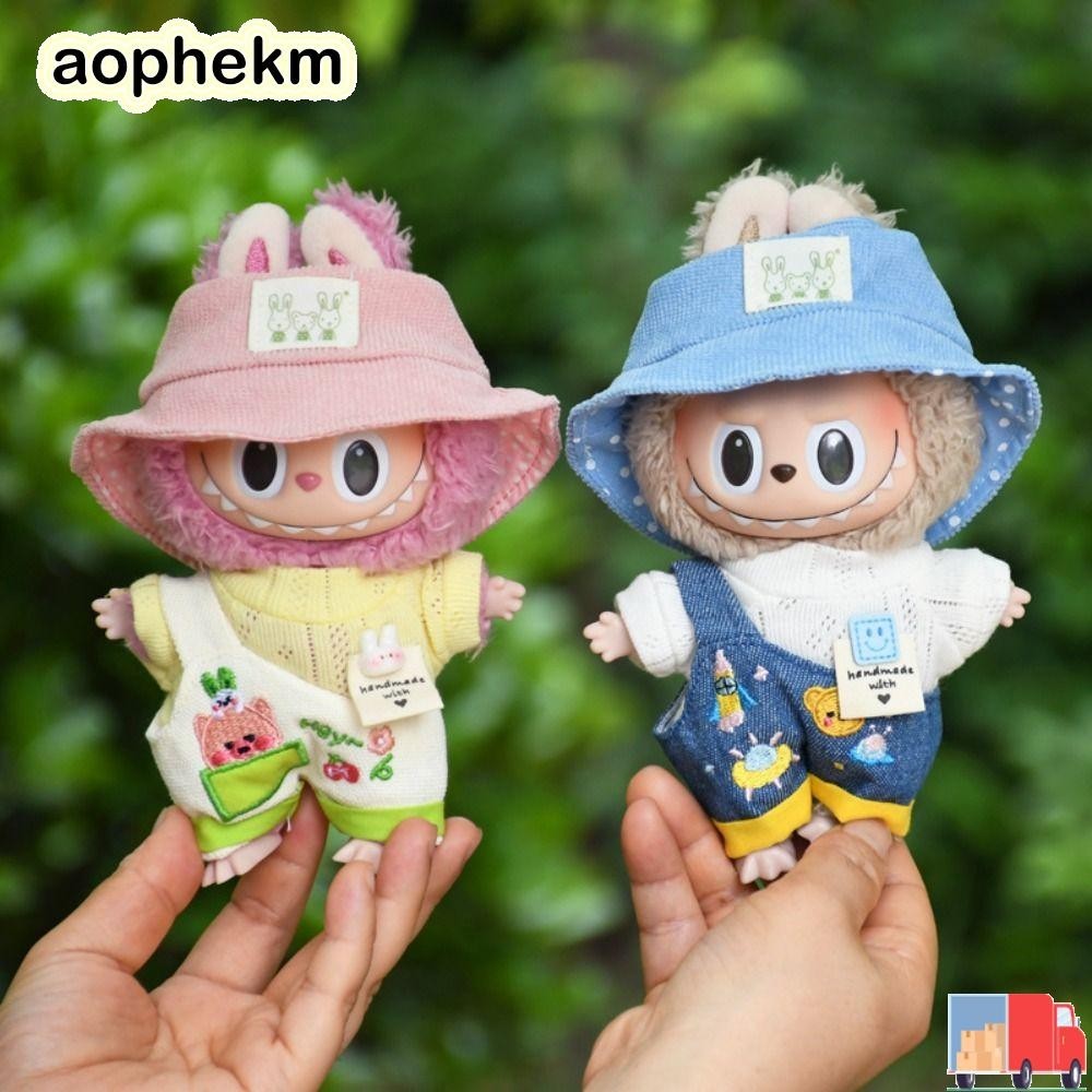 AOPHEKM Labubu Doll Clothes, Labubu Time To Chill Filled Handmade ...