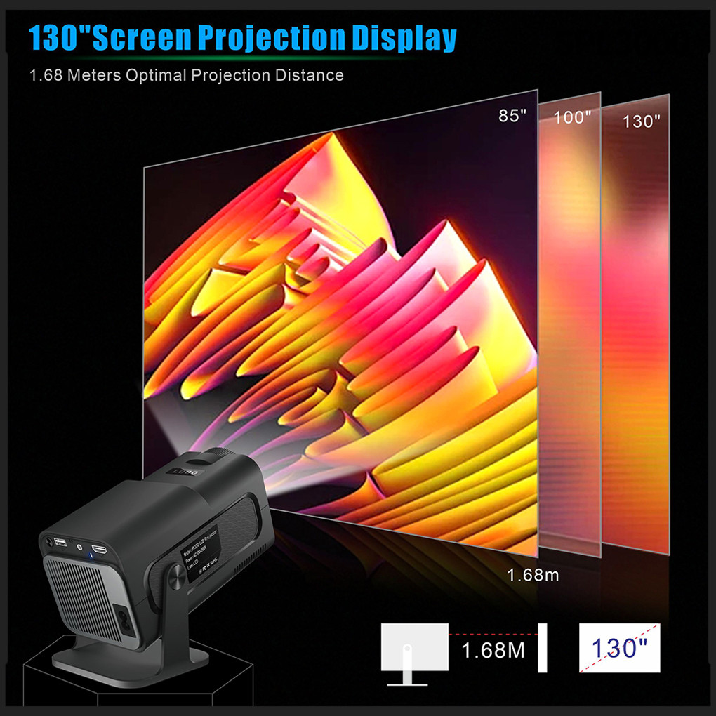 SPL> 390ANSI 4K Projector Native Resolution For Cinema Experience ...