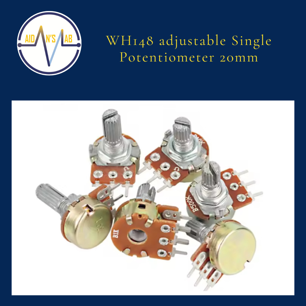 Potenziometri Wh148 10k Ohm 5PCS WH148 Linear Potentiometer 15mm Linear ...