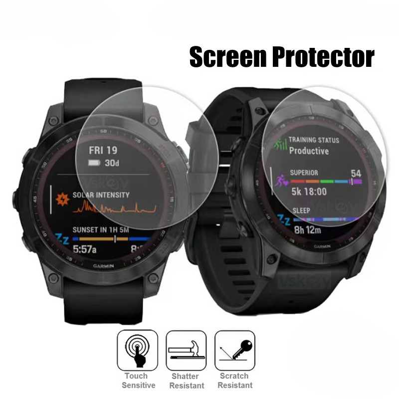 Garmin Fenix8 Fenix7 Fenix6 1-3Pcs 900D HD Clear Tempered Glass Film For  Garmin Fenix 43mm 47mm 51mm 7X 7S Pro Sapphire Anti-Fingerprints Anti 