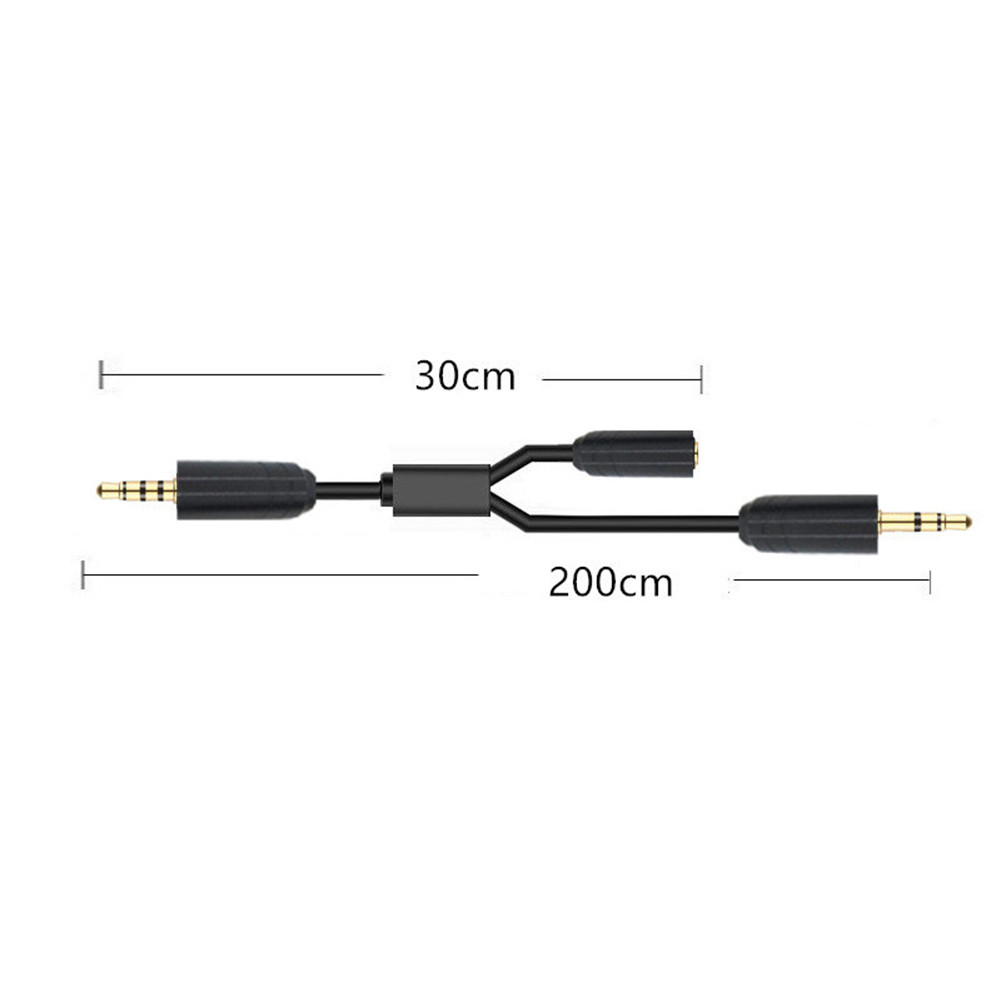 Chat Link Audio Adapter Cable for PlayStation 4 PS4 Xbox One Switch ...