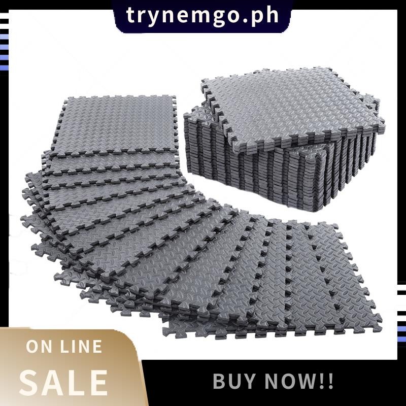 Available 12 Pack Floor Exercise Mat for Home Gym or Floor Padding for