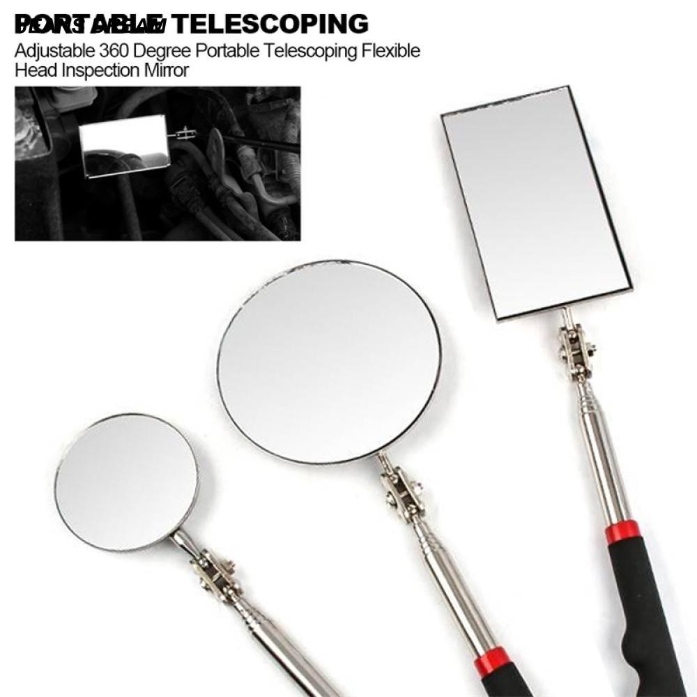 JEANSDREAM Adjustable 360 Degree Portable Telescoping Flexible Head ...