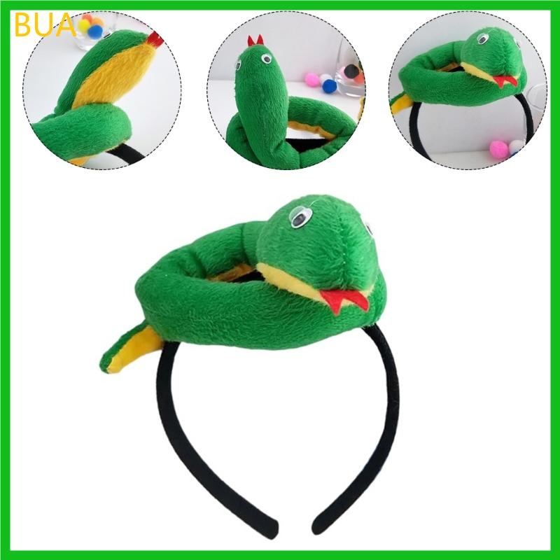 BUA Hairbands Halloween Photo Booth Props Cartoon Snakes Headbands