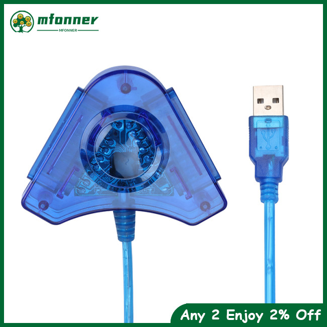 Mfonner Usb Controller Gamepad Adapter Converter Cable For Ps1 Ps2 ...