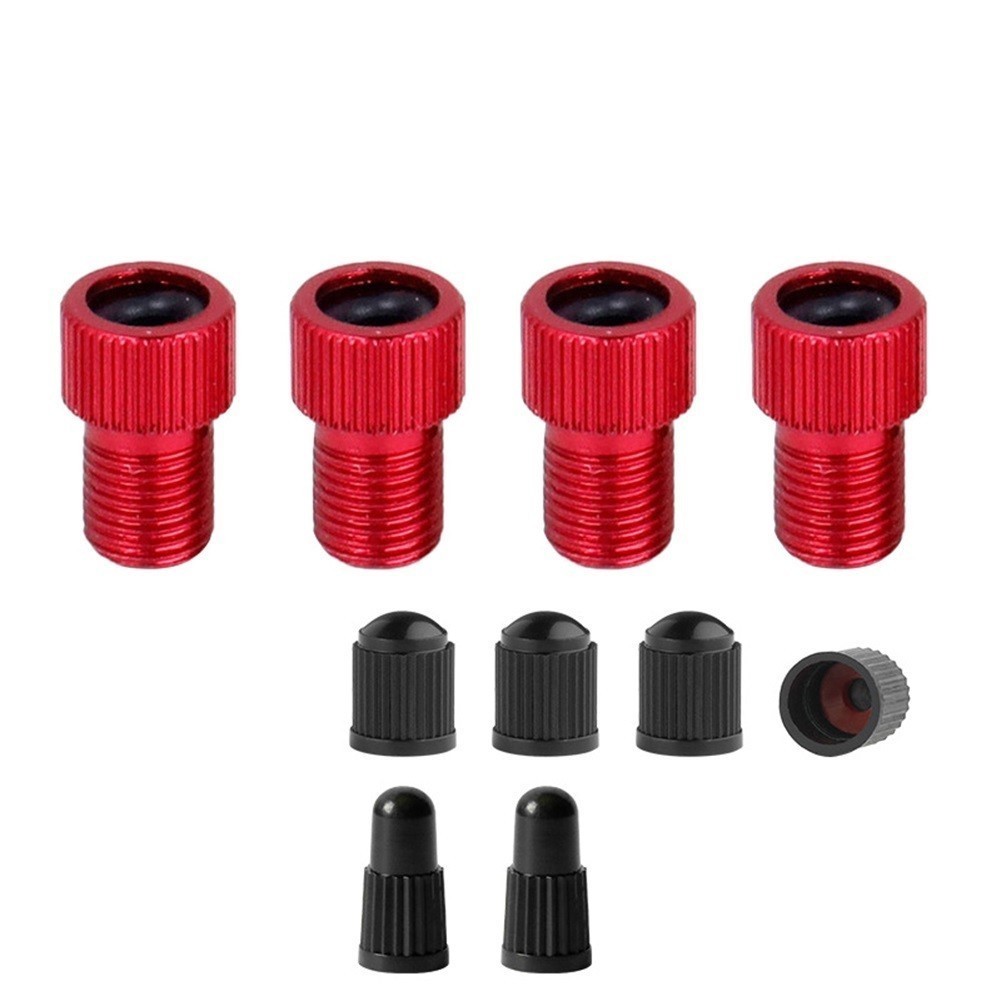 [Heaven 0823] 4 x VALVE ADAPTER PRESTA TOSCHRADER CONVERTER ROAD BIKE