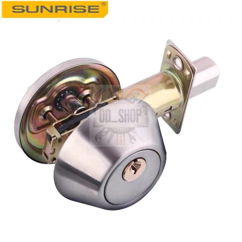 Sunrise Double Deadbolt / Double Dead Lock Lockset 101 102 | Shopee ...