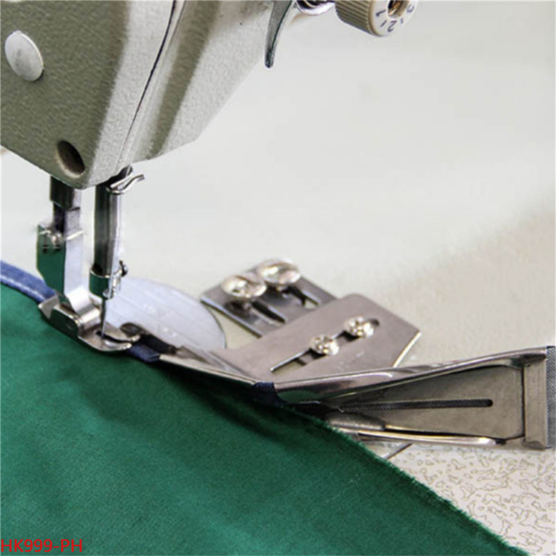 (HKK)1Pcs Sewing Machine Hemming Device Double Fold Bias Binding Right ...