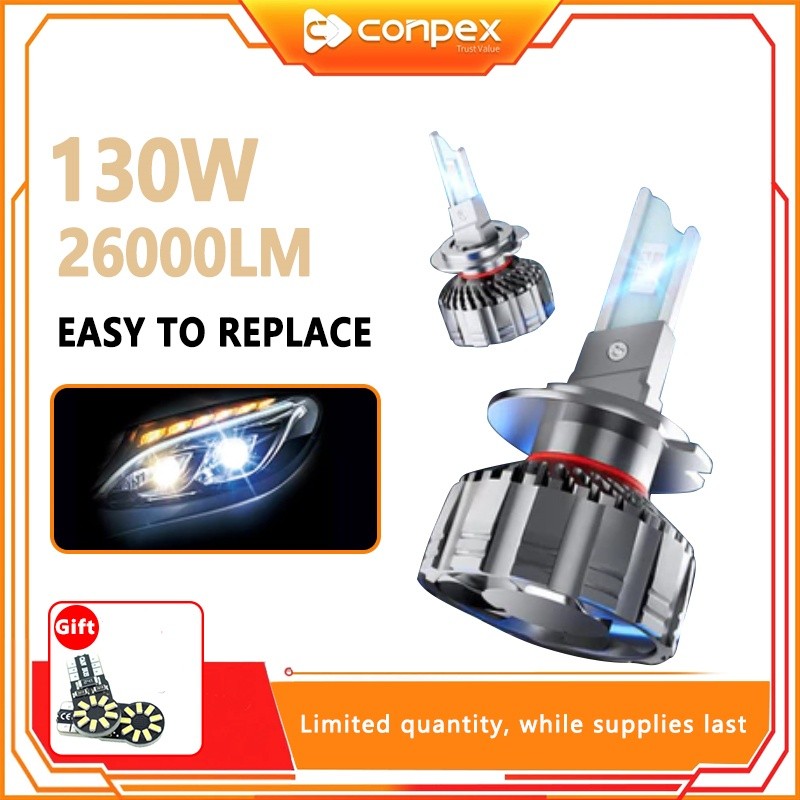 CONPEX M8 100W 10000LM Curent 4A Voltage 9V-30V Led Headlightfor 9005 ...