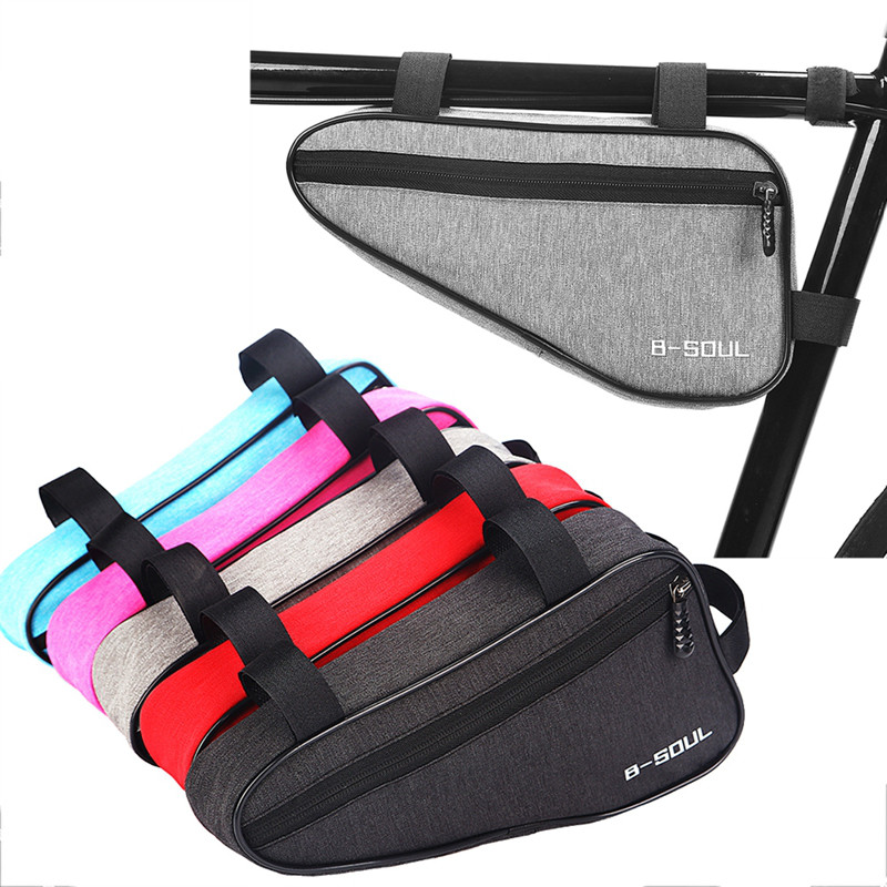 Moneyc Mountain Bike Triangular Storage Bag Road Cycling Front Frame ...