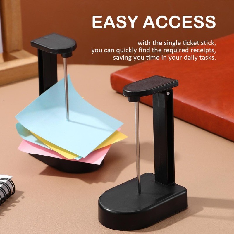 Ticket Stabber Heavy Duty Note Holder for Desktop Non-slip Paper Note ...