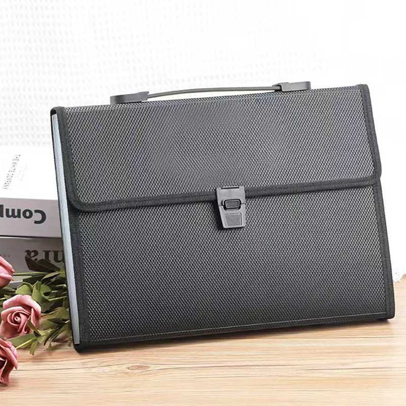 Portable 13 Pockets A4 Size Expanding Folder Paper Document Storage ...
