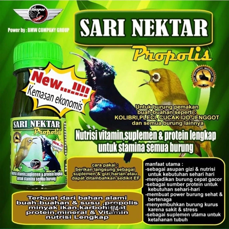 Propolis Mini Nectar Extract 80ml Complete protein source feed for ...