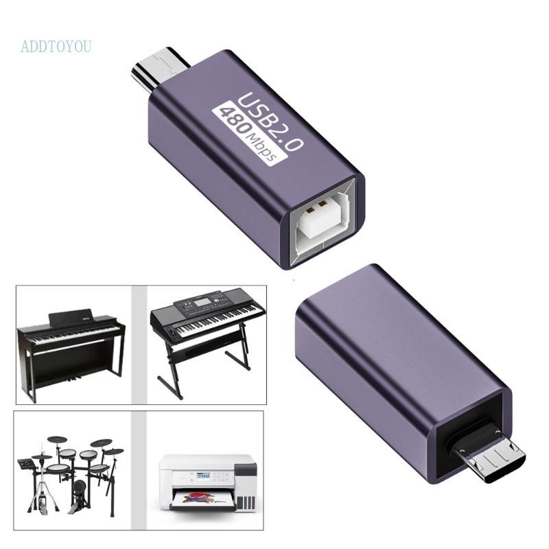 【3C】 USB B Female Series Converters Adapters for Electronic Keyboards ...