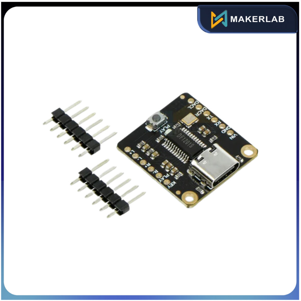 DFRobot Fermion: DFPlayer Pro - A mini MP3 Player with On-board 128MB ...