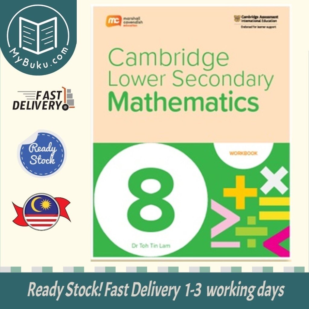Cambridge Lower Secondary Mathematics Grade 8 Workbook - 9789815108743 ...