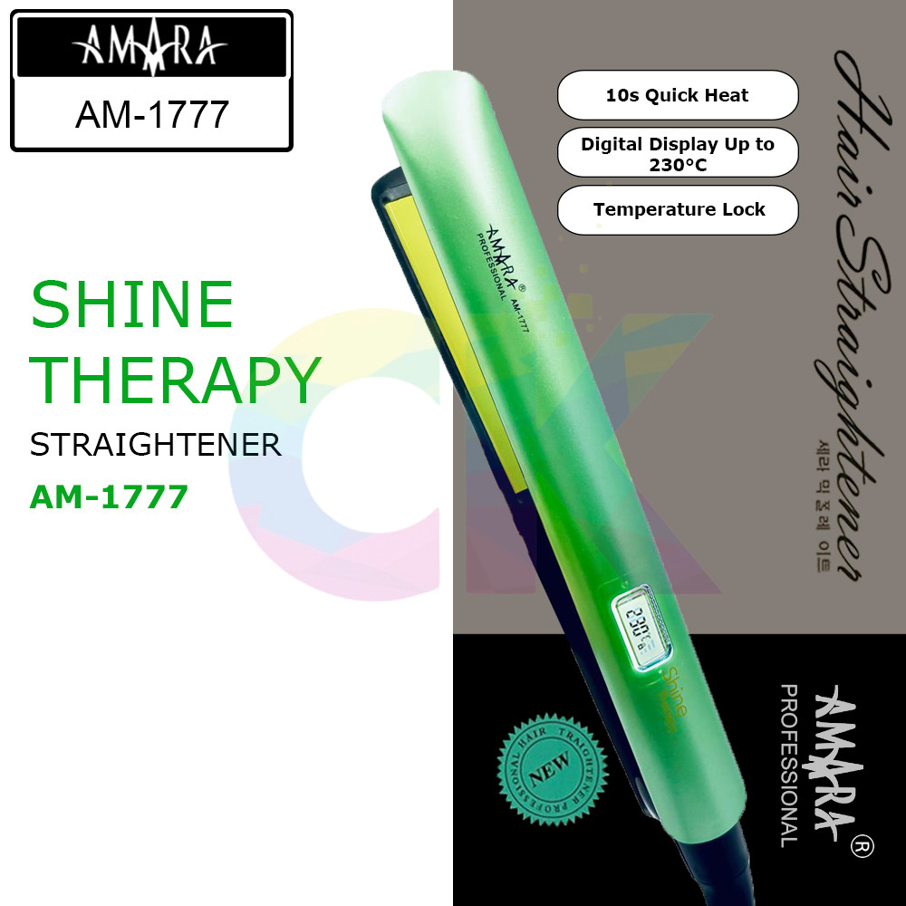 Amara am 1777 shine Therapy Hair Straightener Hair Straightener CK