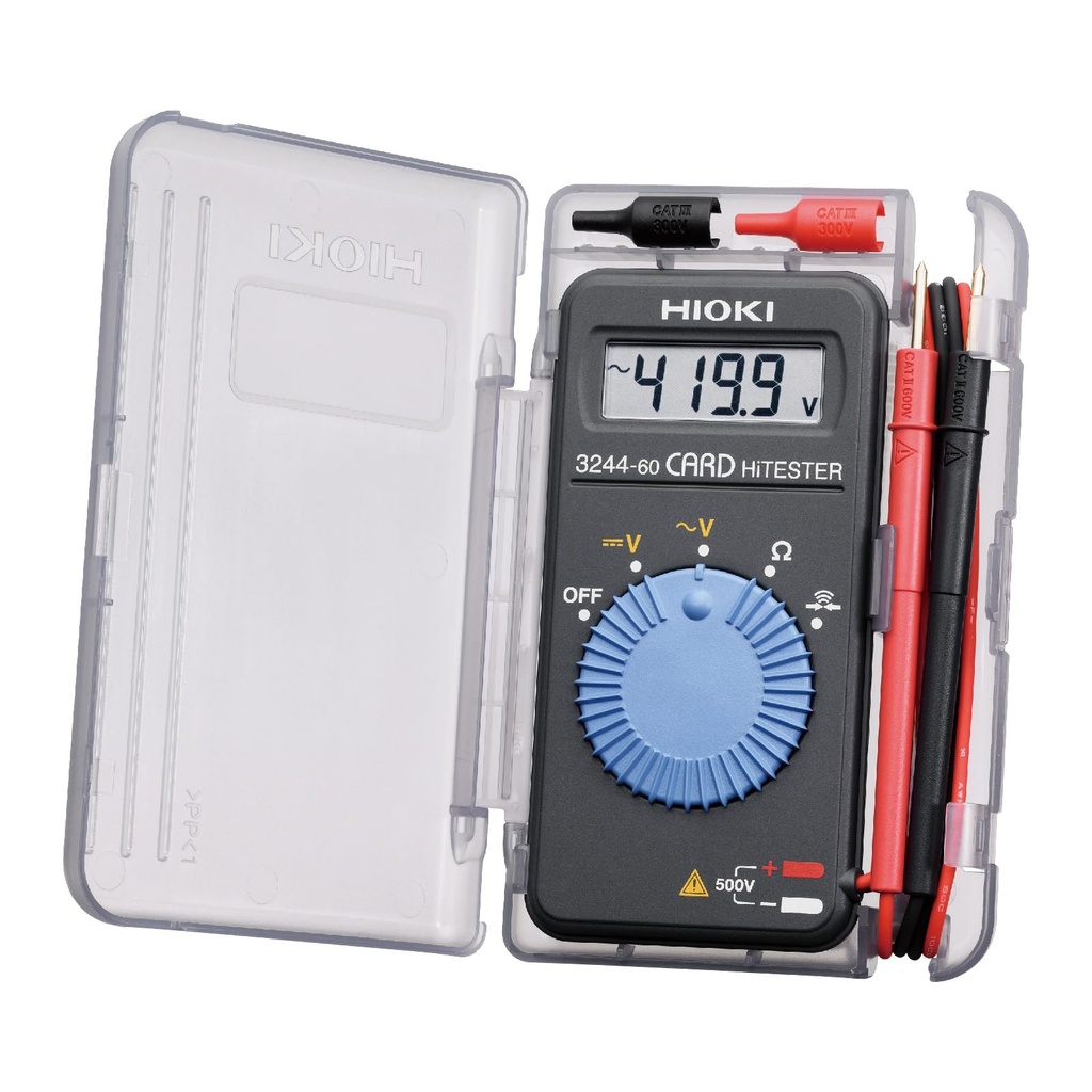 HIOKI 3244-60 Tester Digital Multimeter DMM Card Hi-Tester Made in ...